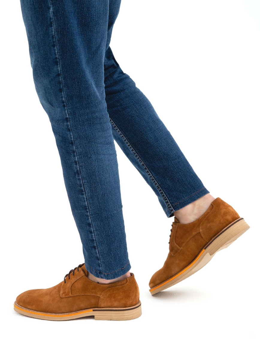 Tamer Tanca Erkek Hakiki Deri Kahverengi Casual Ayakkabı Tamer Tanca Erkek Hakiki Deri Kahverengi Casual Ayakkabı