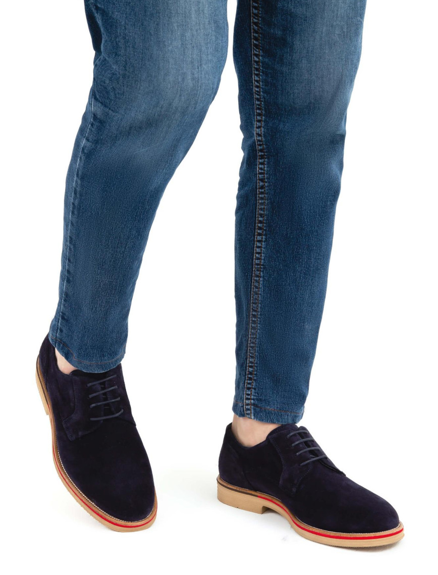 Tamer Tanca Erkek Hakiki Deri Lacivert Casual Ayakkabı Tamer Tanca Erkek Hakiki Deri Lacivert Casual Ayakkabı