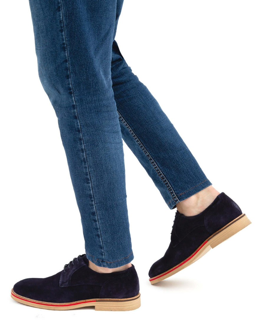 Tamer Tanca Erkek Hakiki Deri Lacivert Casual Ayakkabı Tamer Tanca Erkek Hakiki Deri Lacivert Casual Ayakkabı