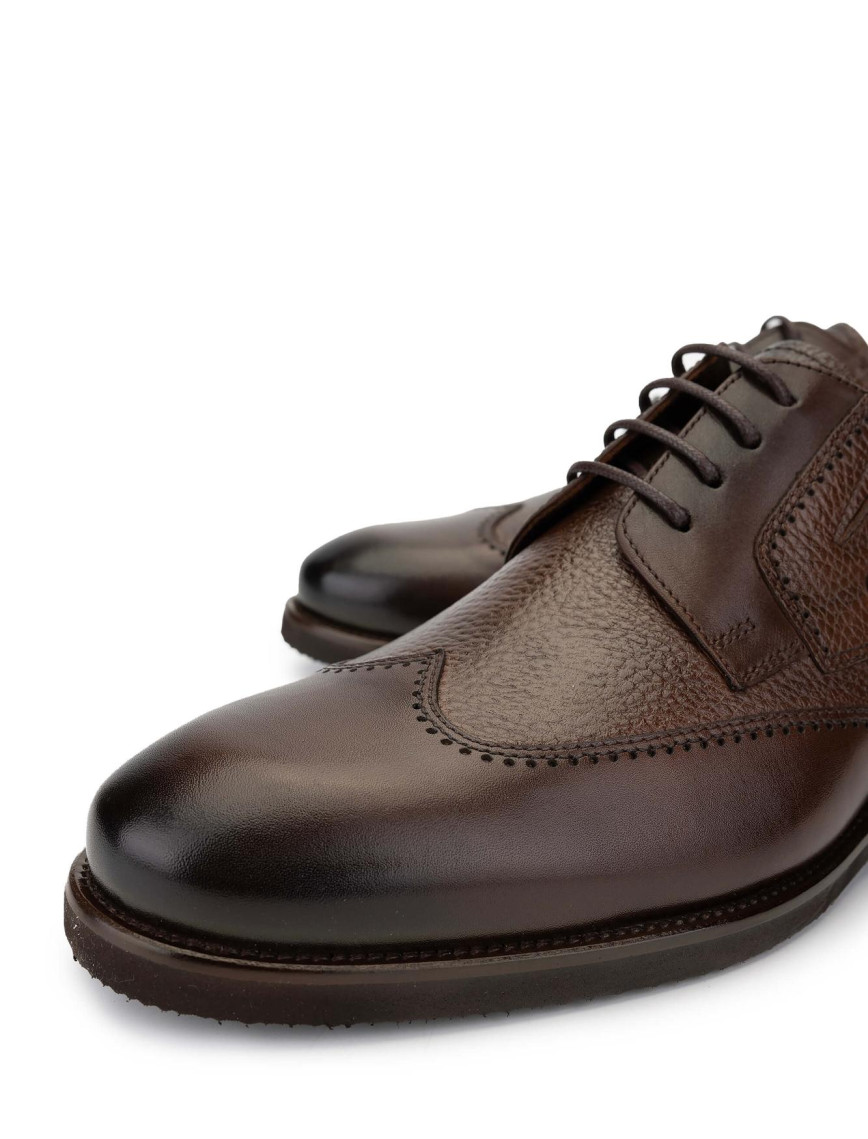 Tamer Tanca Erkek Hakiki Deri Kahverengi Günlük Ayakkabı Tamer Tanca Erkek Hakiki Deri Kahverengi Günlük Ayakkabı