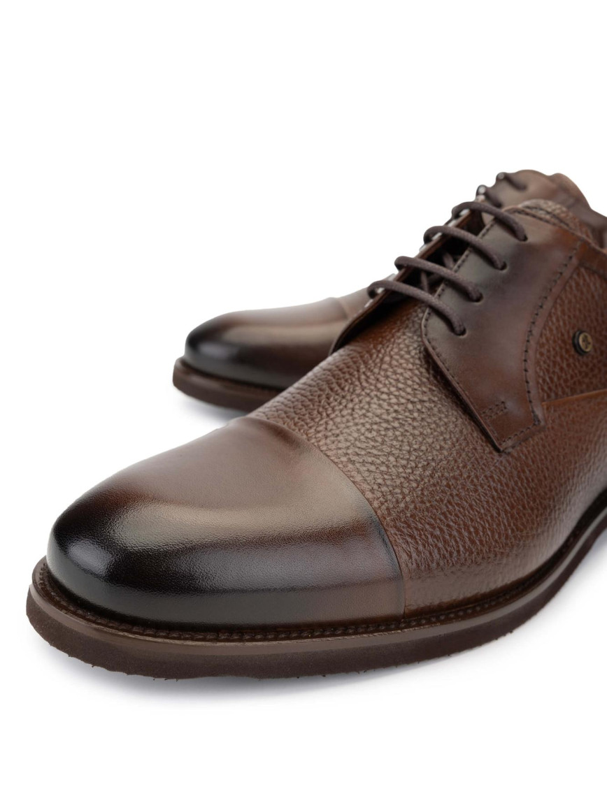 Tamer Tanca Erkek Hakiki Deri Kahverengi Günlük Ayakkabı Tamer Tanca Erkek Hakiki Deri Kahverengi Günlük Ayakkabı