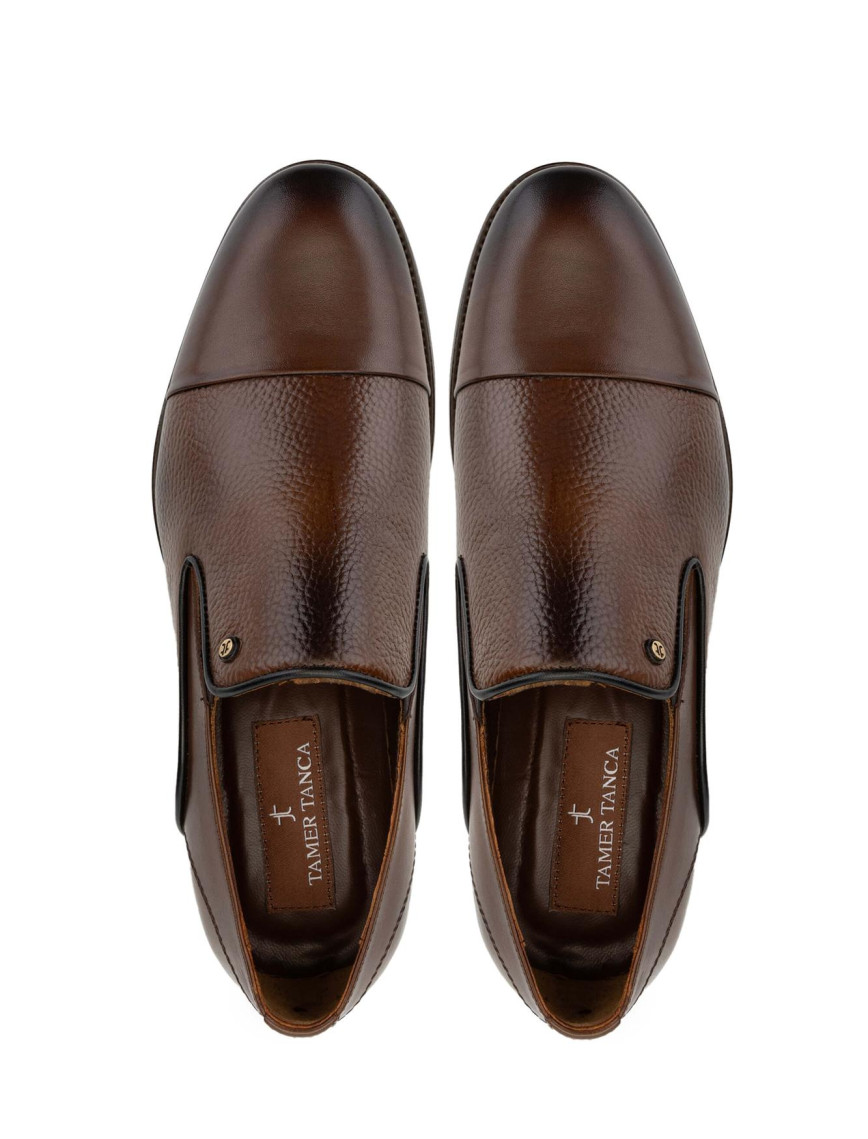 Tamer Tanca Erkek Hakiki Deri Kahverengi Günlük Ayakkabı Tamer Tanca Erkek Hakiki Deri Kahverengi Günlük Ayakkabı