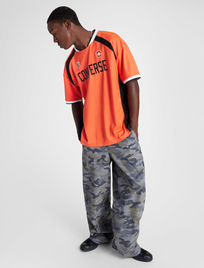 Converse Soccer Jersey Erkek Baskılı Kırmızı Forma Converse Soccer Jersey Erkek Baskılı Kırmızı Forma