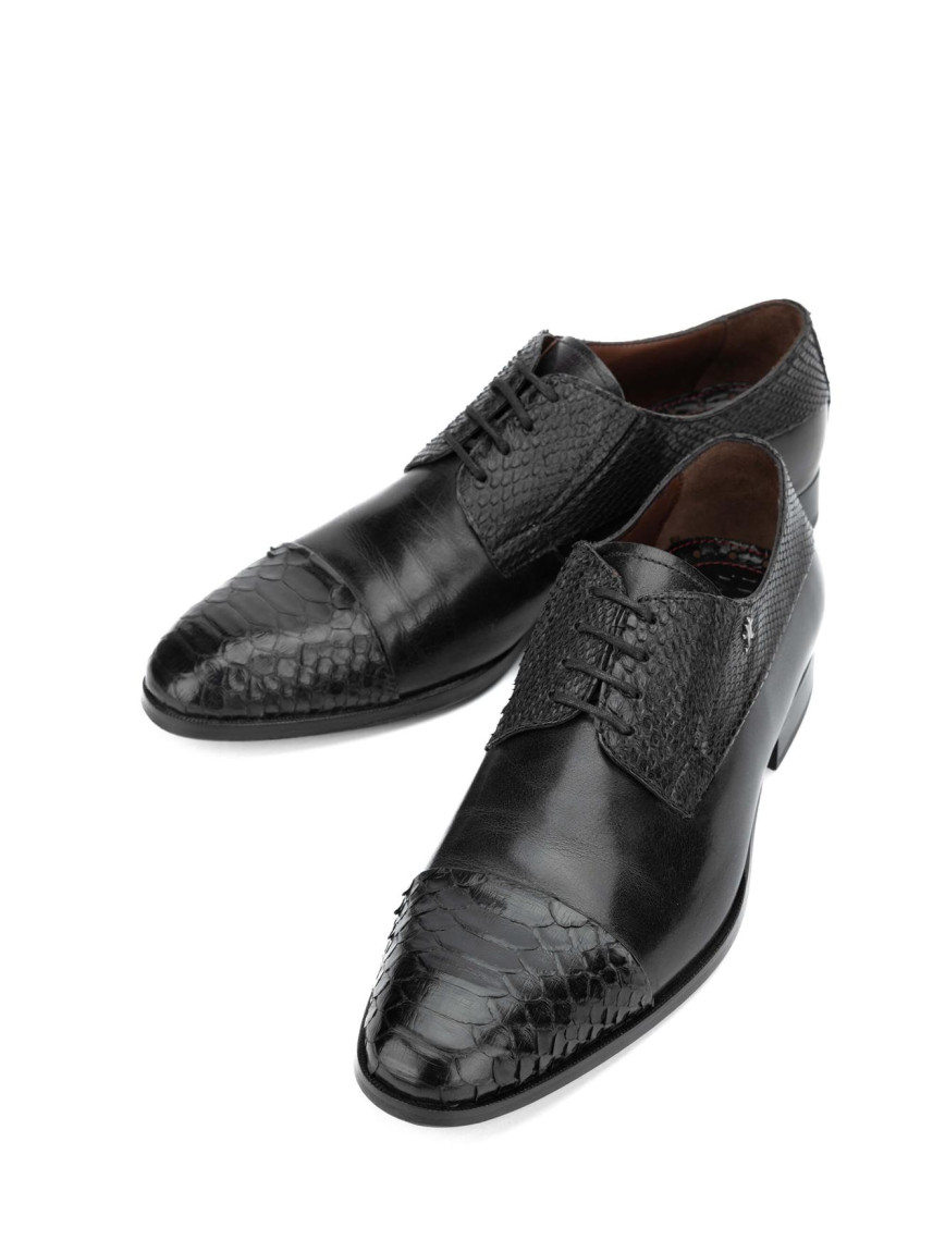 Tamer Tanca Erkek Hakiki Deri Siyah Klasik Ayakkabı Tamer Tanca Erkek Hakiki Deri Siyah Klasik Ayakkabı