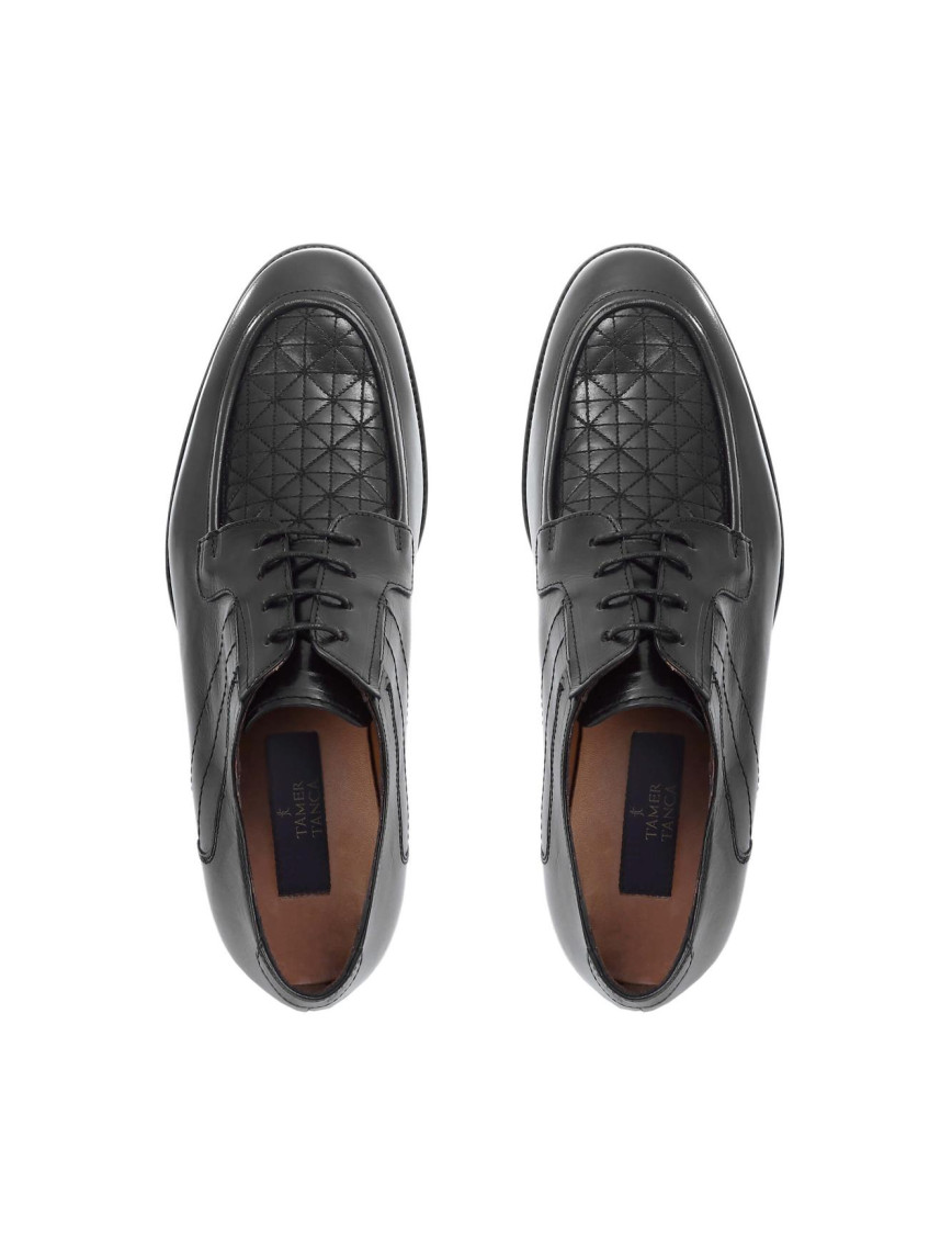 Tamer Tanca Erkek Hakiki Deri Siyah Klasik Ayakkabı Tamer Tanca Erkek Hakiki Deri Siyah Klasik Ayakkabı