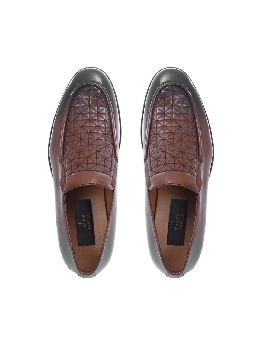 Tamer Tanca Erkek Hakiki Deri Taba Klasik Ayakkabı Tamer Tanca Erkek Hakiki Deri Taba Klasik Ayakkabı