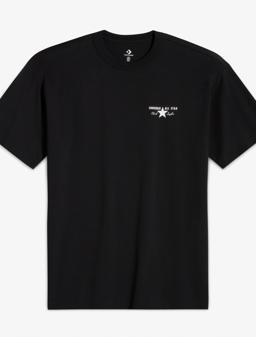 Converse Erkek Grafik Baskılı Siyah T-Shirt Converse Erkek Grafik Baskılı Siyah T-Shirt