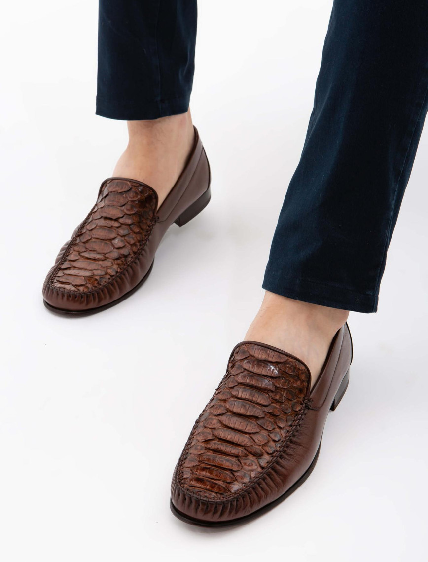 Tamer Tanca Erkek Hakiki Deri Taba Loafer Ayakkabı Tamer Tanca Erkek Hakiki Deri Taba Loafer Ayakkabı