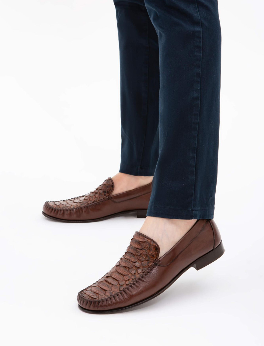 Tamer Tanca Erkek Hakiki Deri Taba Loafer Ayakkabı Tamer Tanca Erkek Hakiki Deri Taba Loafer Ayakkabı