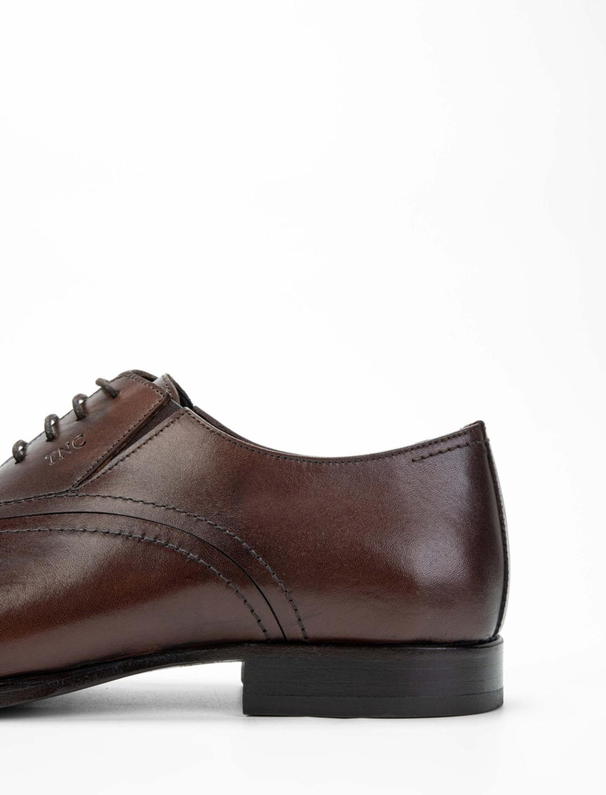 Tamer Tanca Erkek Hakiki Deri Kahverengi Klasik Ayakkabı Tamer Tanca Erkek Hakiki Deri Kahverengi Klasik Ayakkabı
