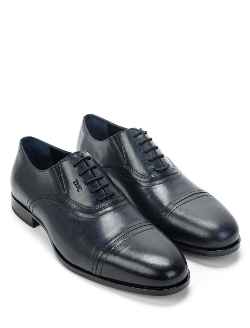 Tamer Tanca Erkek Hakiki Deri Lacivert Klasik Ayakkabı Tamer Tanca Erkek Hakiki Deri Lacivert Klasik Ayakkabı