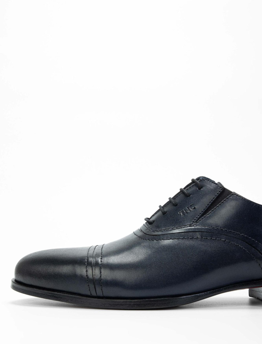 Tamer Tanca Erkek Hakiki Deri Lacivert Klasik Ayakkabı Tamer Tanca Erkek Hakiki Deri Lacivert Klasik Ayakkabı