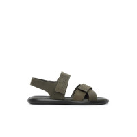 Tamer Tanca Erkek Hakiki Deri Yeşil Günlük Sandalet