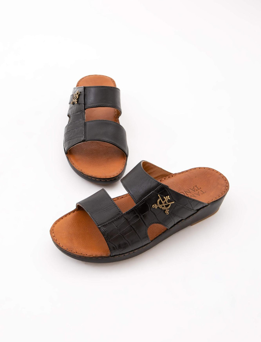 Tamer Tanca Erkek Hakiki Deri Kahverengi Günlük Terlik Tamer Tanca Erkek Hakiki Deri Kahverengi Günlük Terlik