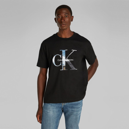 Calvin Klein Photo Monogram Erkek Siyah T-Shirt Calvin Klein Photo Monogram Erkek Siyah T-Shirt