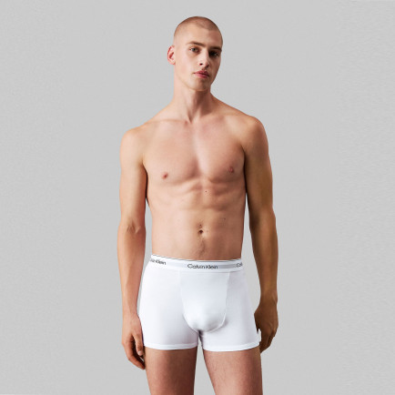 Calvin Klein Relaxed Trunk 3'lü Erkek Beyaz Boxer Calvin Klein Relaxed Trunk 3'lü Erkek Beyaz Boxer