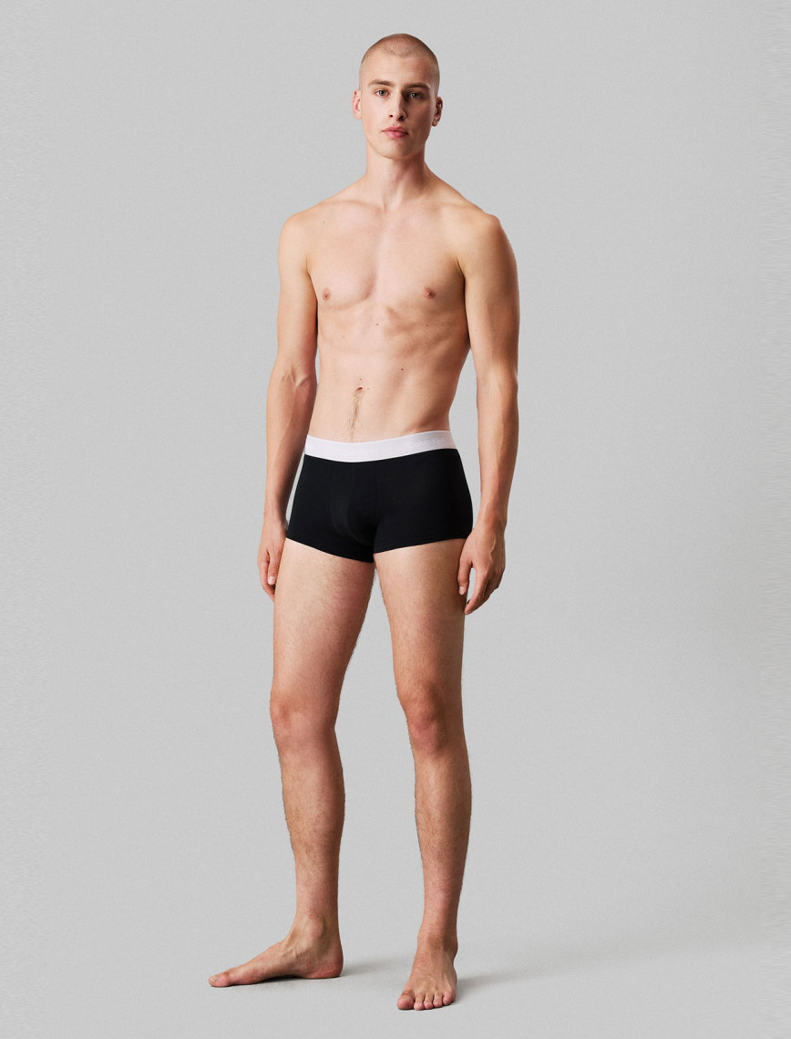 Calvin Klein Low Rise Trunk 3'lü Erkek Siyah Boxer Calvin Klein Low Rise Trunk 3'lü Erkek Siyah Boxer