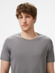 Nautica Erkek Gri Regular Fit T-Shirt Nautica Erkek Gri Regular Fit T-Shirt