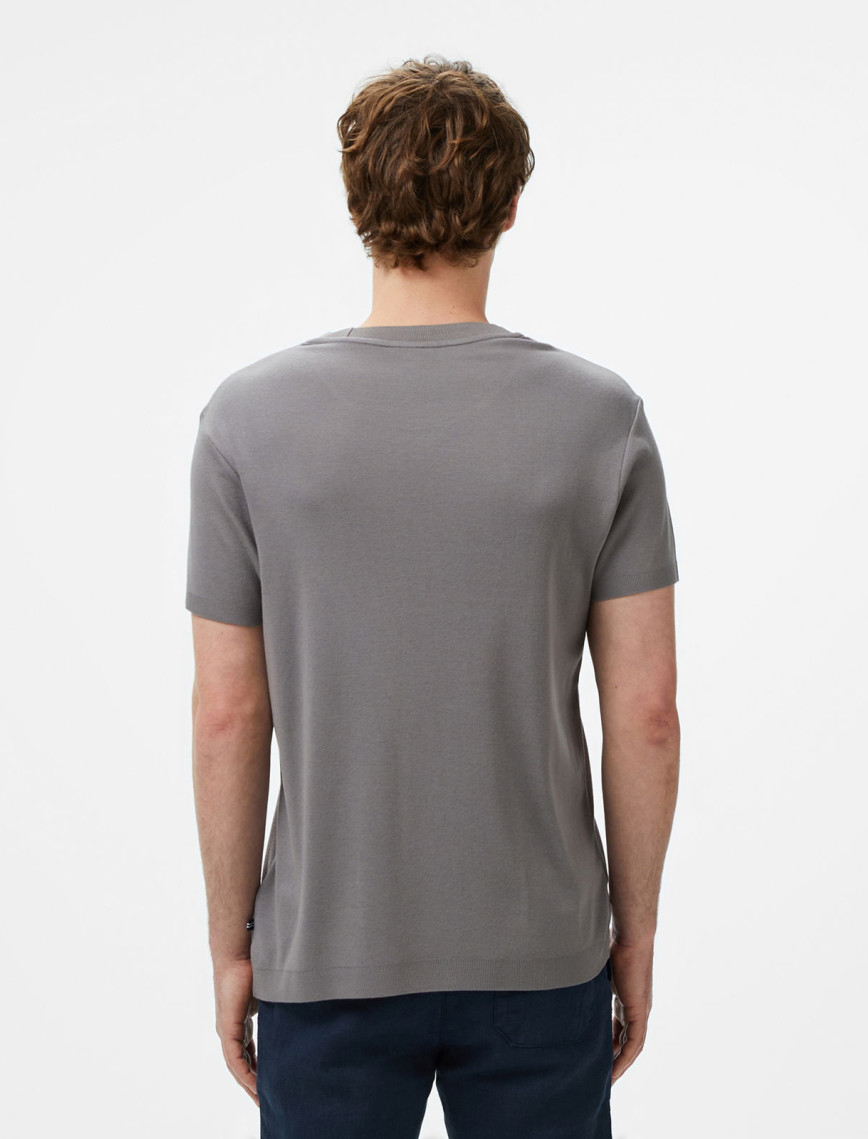 Nautica Erkek Gri Regular Fit T-Shirt Nautica Erkek Gri Regular Fit T-Shirt