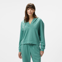 Nautica Kadın Yeşil Regular Fit Kapüşonlu Sweatshirt Nautica Kadın Yeşil Regular Fit Kapüşonlu Sweatshirt