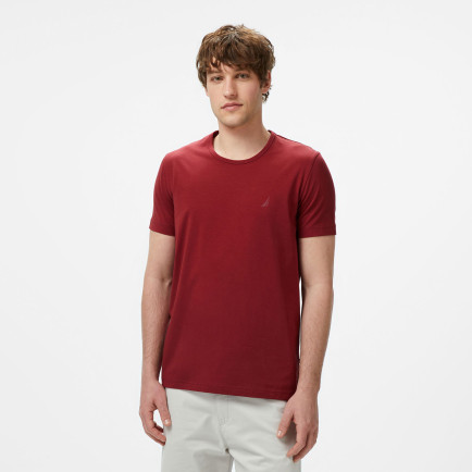 Nautica Erkek Kırmızı Regular Fit T-Shirt Nautica Erkek Kırmızı Regular Fit T-Shirt