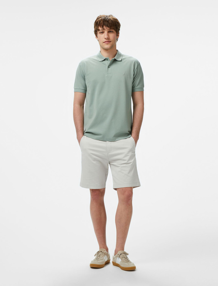 Nautica Erkek Yeşil Classic Fit Polo Yaka T-Shirt Nautica Erkek Yeşil Classic Fit Polo Yaka T-Shirt