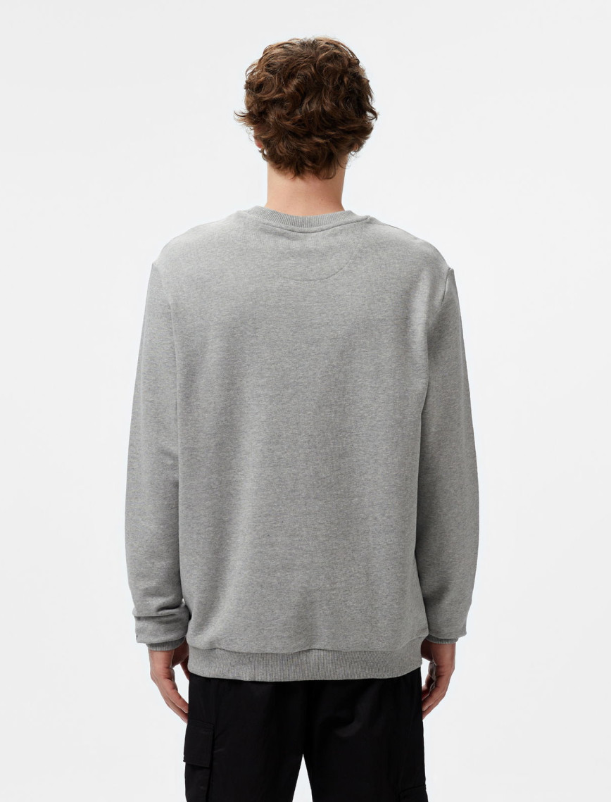 New Balance Bujin Boxing Erkek Gri Sweatshirt New Balance Bujin Boxing Erkek Gri Sweatshirt