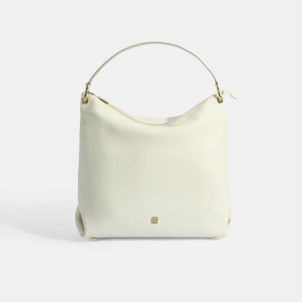 Kadın Beyaz Deri Omuz Çantası