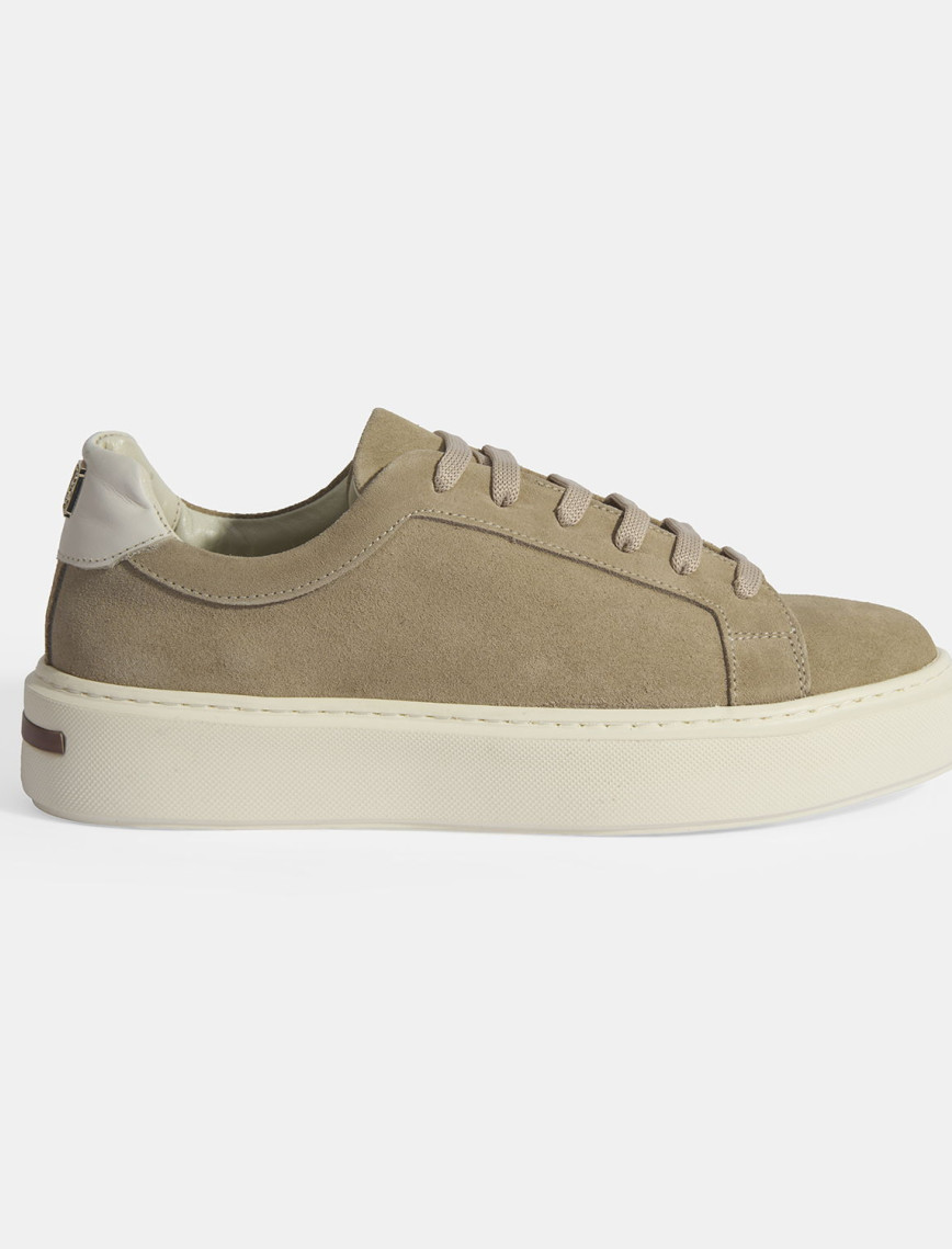 Kadın Kahve Bağcıklı Süet Günlük Ayakkabı Kadın Kahve Bağcıklı Süet Günlük Ayakkabı