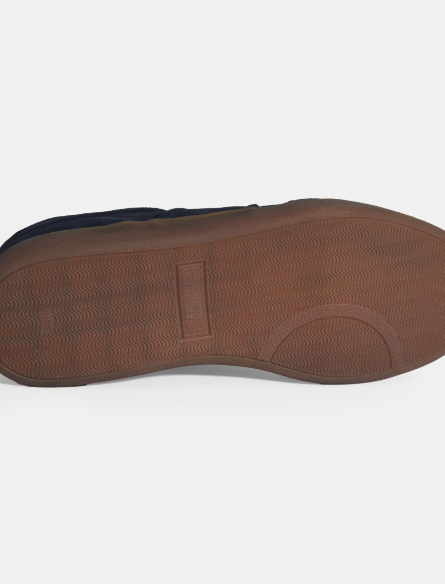 Erkek Lacivert Bağcıklı Süet Günlük Ayakkabı Erkek Lacivert Bağcıklı Süet Günlük Ayakkabı