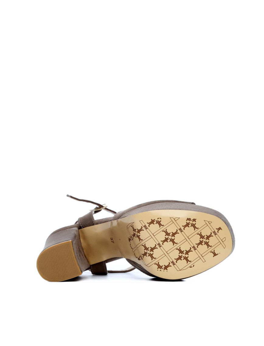 Tamer Tanca Kadın Vegan Bej Abiye Ayakkabı