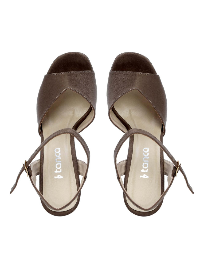 Tamer Tanca Kadın Vegan Bej Abiye Ayakkabı