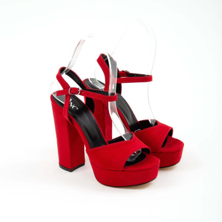 Tamer Tanca Kadın Vegan Kırmızı Abiye Ayakkabı Tamer Tanca Kadın Vegan Kırmızı Abiye Ayakkabı
