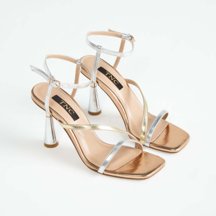 Tamer Tanca Kadın Vegan Gold\Lame Abiye Ayakkabı Tamer Tanca Kadın Vegan Gold\Lame Abiye Ayakkabı