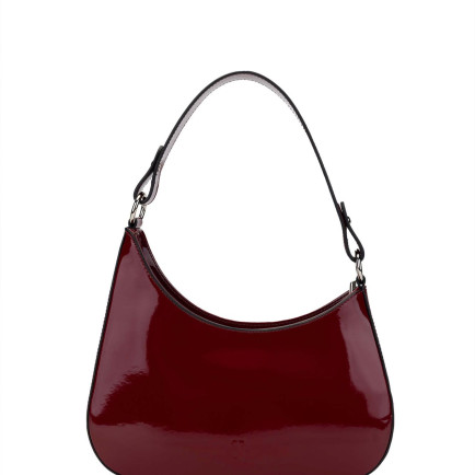 Tamer Tanca Kadın Vegan Bordo Rugan Omuz Çanta