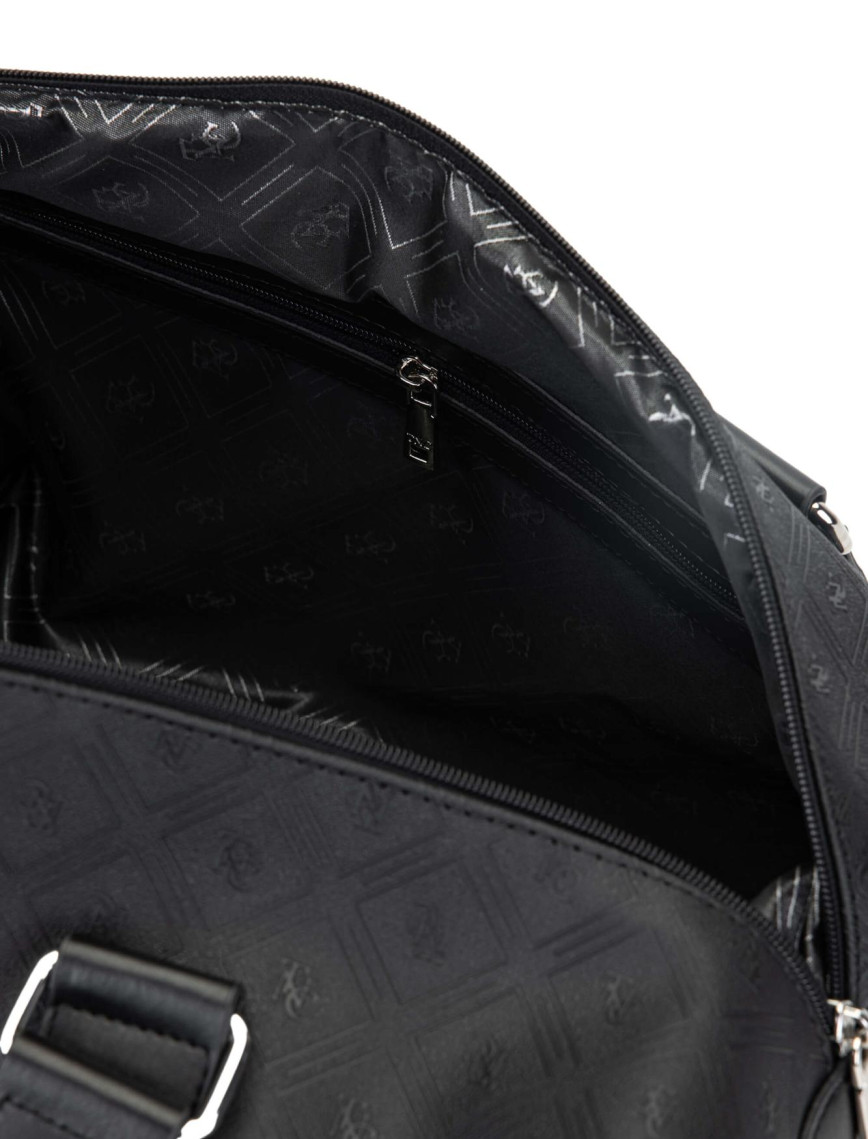 Tamer Tanca Kadın Vegan Siyah El Valizi Çanta