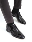 Tamer Tanca Erkek Hakiki Deri Siyah Rugan Klasik Ayakkabı Tamer Tanca Erkek Hakiki Deri Siyah Rugan Klasik Ayakkabı