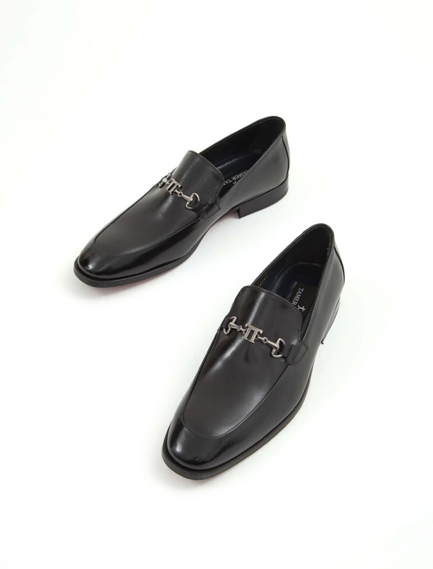 Tamer Tanca Erkek Hakiki Deri Siyah Klasik Ayakkabı Tamer Tanca Erkek Hakiki Deri Siyah Klasik Ayakkabı