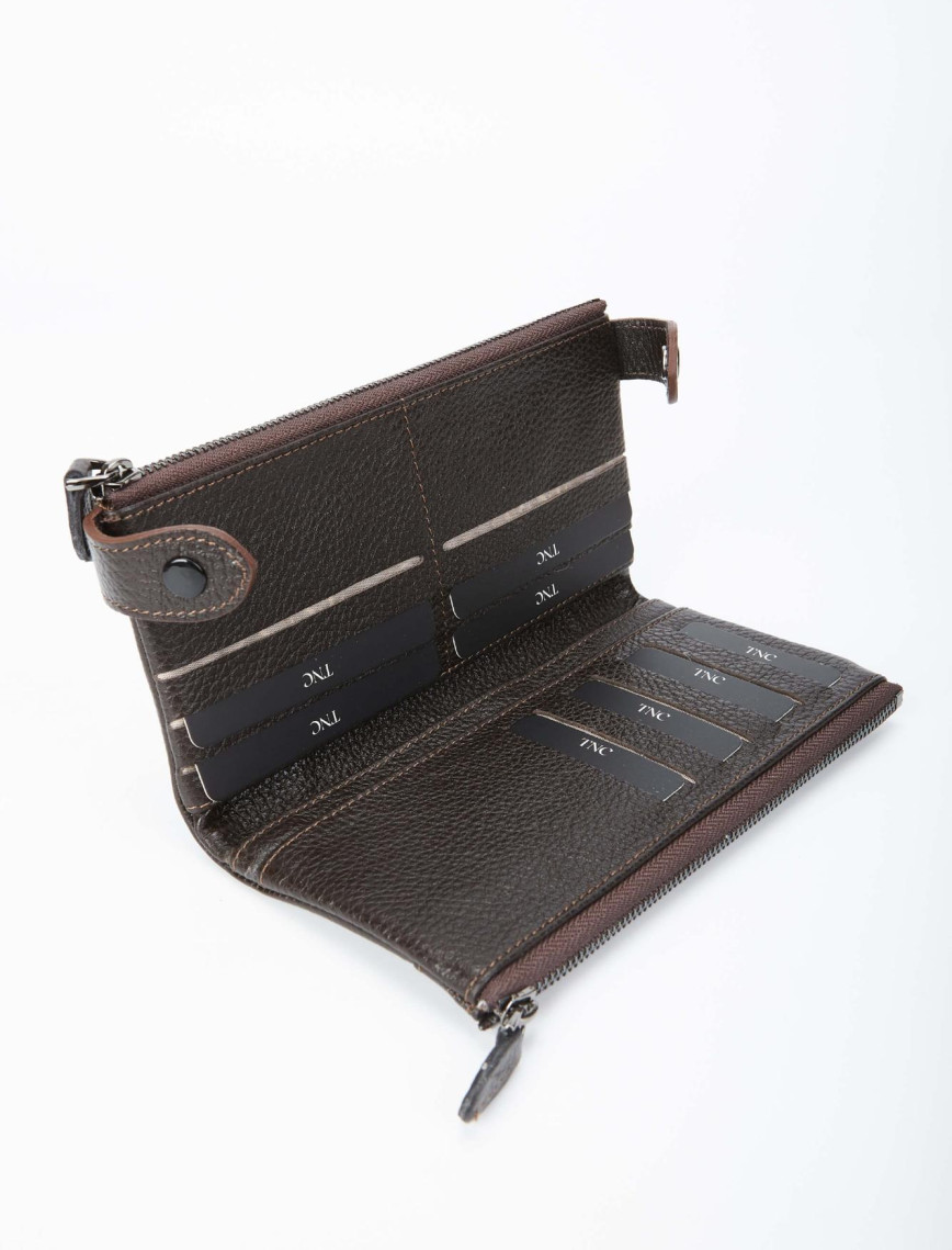 Tamer Tanca Erkek Hakiki Deri Kahverengi Floter El Çantası Tamer Tanca Erkek Hakiki Deri Kahverengi Floter El Çantası