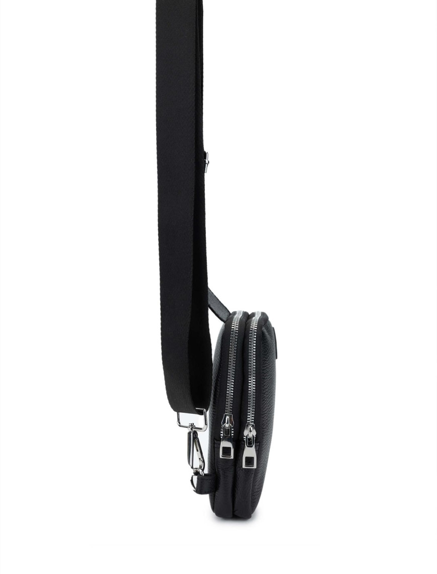 Tamer Tanca Erkek Hakiki Deri Siyah Deri Body Bag Çanta Tamer Tanca Erkek Hakiki Deri Siyah Deri Body Bag Çanta