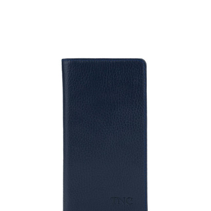 Tamer Tanca Erkek Hakiki Deri Lacivert Cüzdan Cuzdan