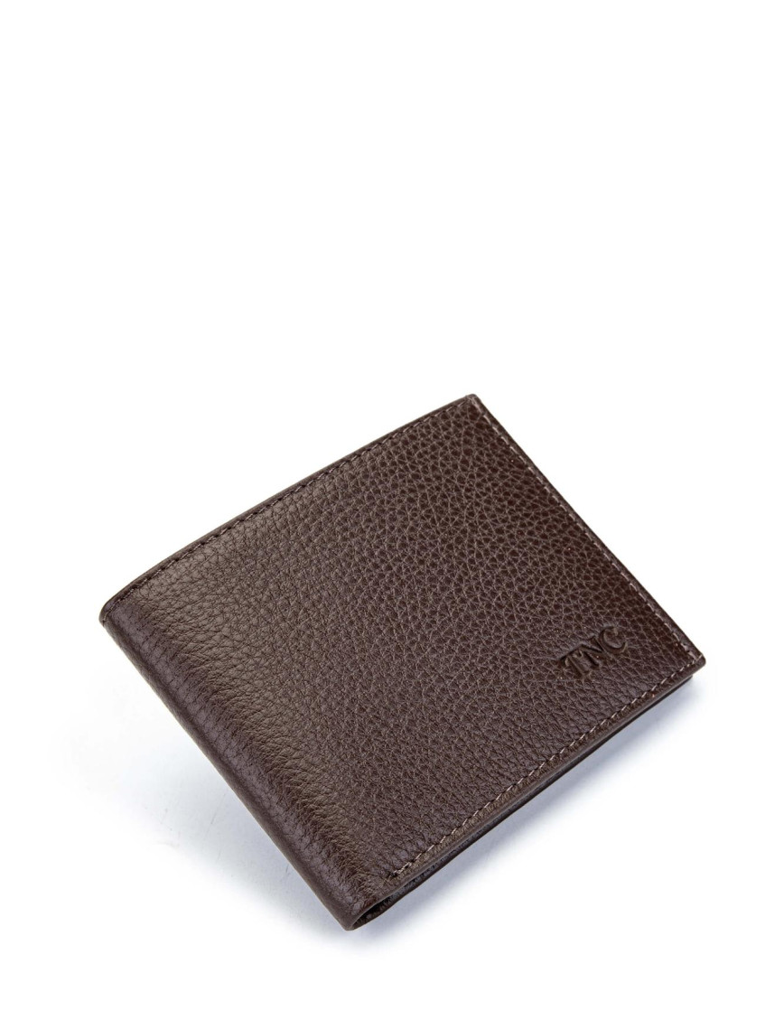 Tamer Tanca Erkek Hakiki Deri Kahverengi Cüzdan Cuzdan