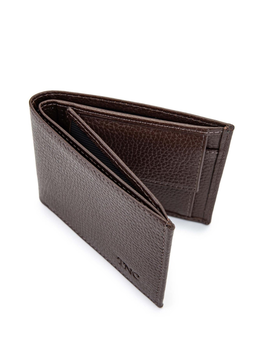 Tamer Tanca Erkek Hakiki Deri Kahverengi Cüzdan Cuzdan