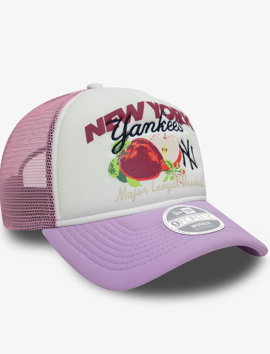 New Era Fruit Graphic New York Yankees Kadın Mor Şapka New Era Fruit Graphic New York Yankees Kadın Mor Şapka