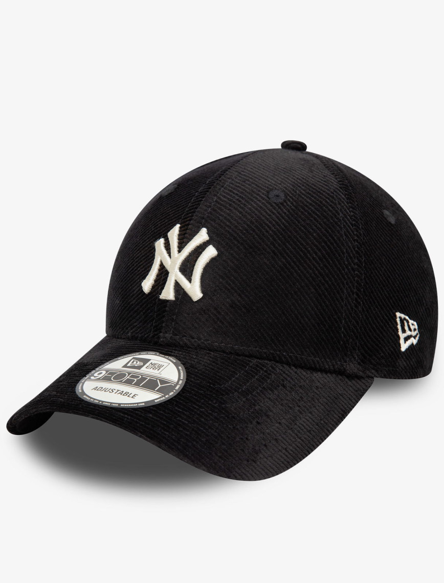 New Era Cord 9Forty New York Yankees Unisex Siyah Şapka New Era Cord 9Forty New York Yankees Unisex Siyah Şapka