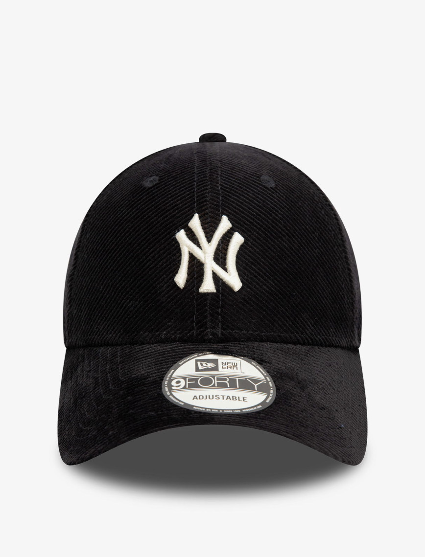 New Era Cord 9Forty New York Yankees Unisex Siyah Şapka New Era Cord 9Forty New York Yankees Unisex Siyah Şapka