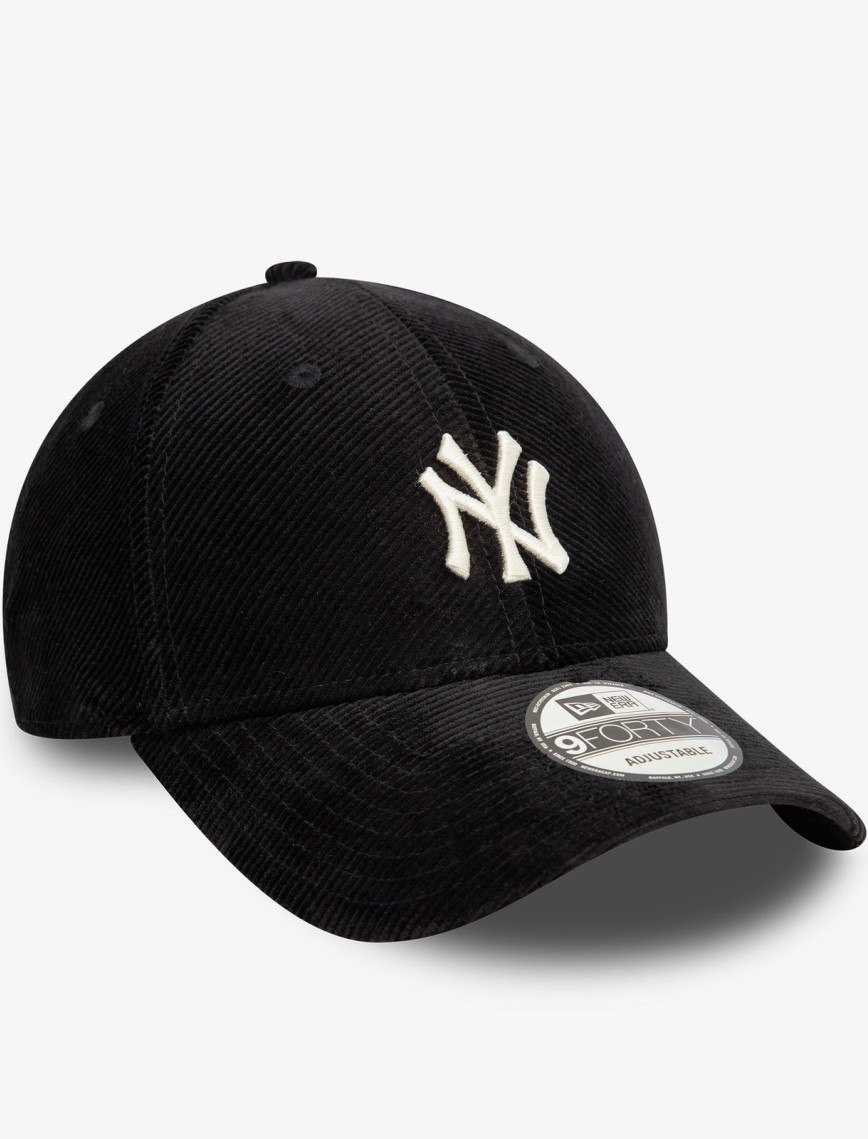 New Era Cord 9Forty New York Yankees Unisex Siyah Şapka New Era Cord 9Forty New York Yankees Unisex Siyah Şapka