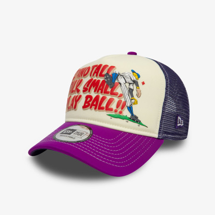 New Era Graphic Trucker Unisex Mor Şapka New Era Graphic Trucker Unisex Mor Şapka