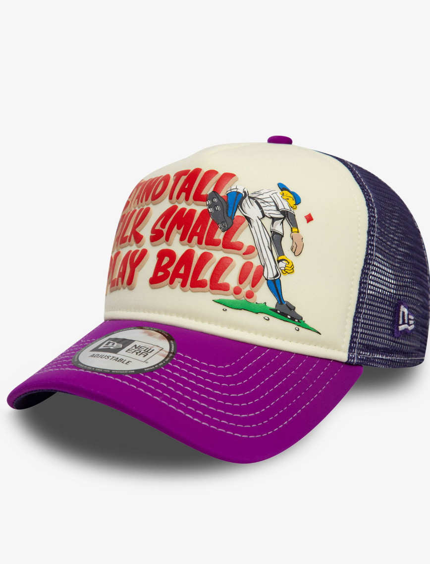 New Era Graphic Trucker Unisex Mor Şapka New Era Graphic Trucker Unisex Mor Şapka