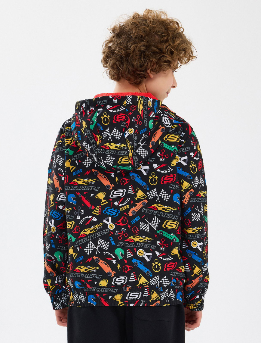 Skechers Micro Collection Full Zip Çocuk Renkli Ceket Skechers Micro Collection Full Zip Çocuk Renkli Ceket
